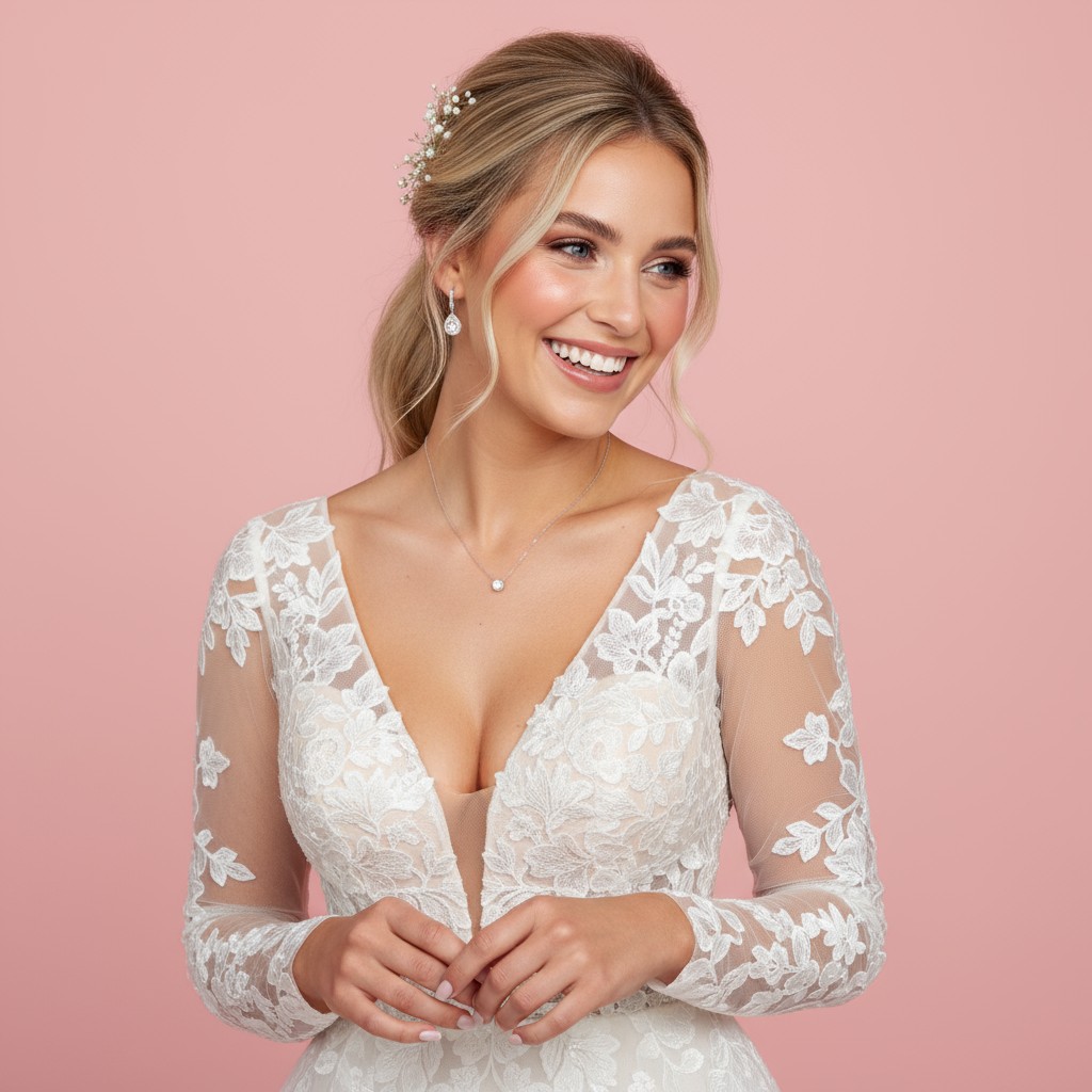 Ponytail Wedding Updo Ideas